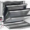 B57CR23NOB - Neff Single Oven with Slide&Hide Door - Stainless Steel