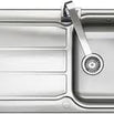 GL9501 - Rangemaster Glendale Single Bowl Sink - Stainless Steel