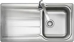 GL9501 - Rangemaster Glendale Single Bowl Sink - Stainless Steel