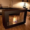FSQUADB - thenakedflame Bio Ethanol Freestanding Fire