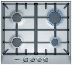 PCP615B90 - Bosch 60cm Gas Hob - Stainless Steel